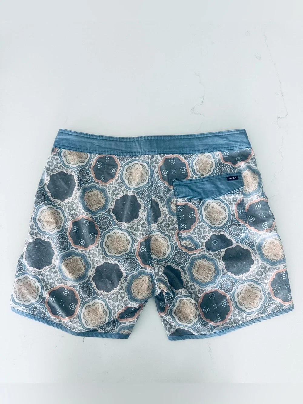 RVCA Blue Mandala Board Shorts